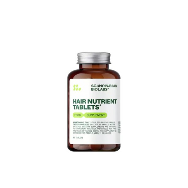 Scandinavian Biolabs Hair Nutrient Tablets 60шт - Таблетки для живлення волосся