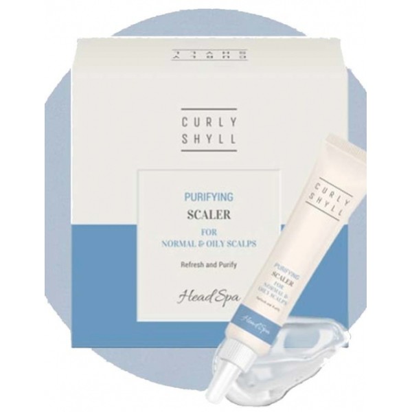 ОЧИЩАЮЩИЙ ПИЛИНГ ДЛЯ ЖИРНОЙ КОЖИ ГОЛОВЫ CURLY SHYLL PURIFYING SCALER