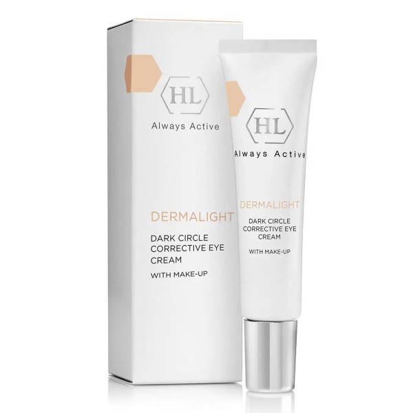 Тонований Коригувальний Крем для Повік Holy Land Dermalight Dark Circle Corrective Eye Cream With Make-up