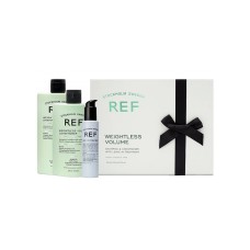 REF Kit: Weightless Volume Подарочный Бокс для Объема Волос и Глубокой Очистки: Шампунь, Кондиционер, Несмываемое лечебное средство