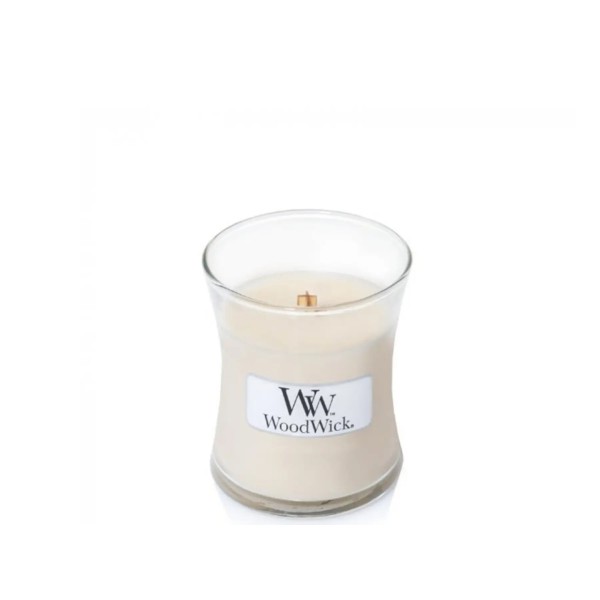 Ароматична Cвічка з Ароматом Чистої Ванілі Woodwick Mini Vanilla Bean