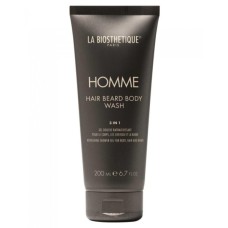 La Biosthetique Hair Beard Body Wash 3 in 1 Очищаючий Зволожуючий та Освіжаючий Гель для Тіла, Волосся та Бороди
