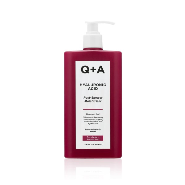 Средство для интенсивного увлажнения влажной кожи Q+A Hyaluronic Acid Post-Shower Moisturiser 250 мл