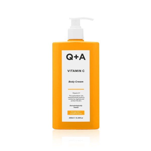 Крем для тела с витамином C Q+A Vitamin C Body Cream 250 мл