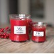 Ароматична свічка з нотами різдвяних ягід Woodwick Crimson Berries
