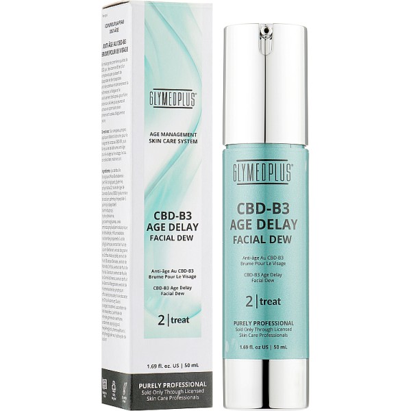 GLYMED PLUS AGE MANAGEMENT CBD-B3 AGE DELAY FACIAL DEW