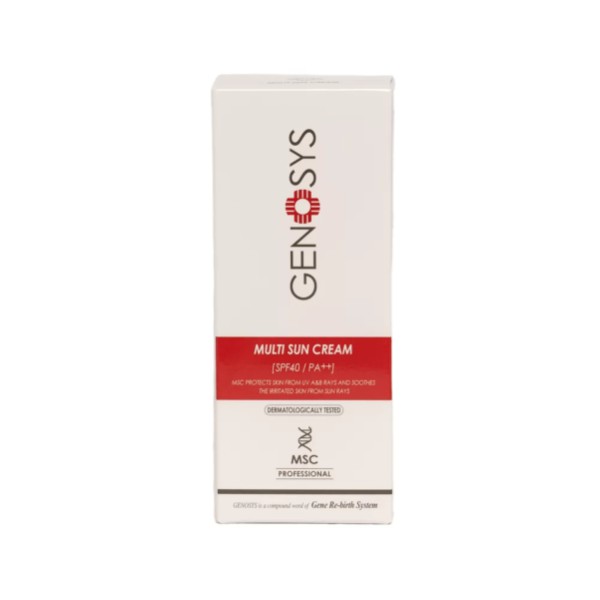 Крем сонцезахисний Multi Sun Cream SPF40 Genosys