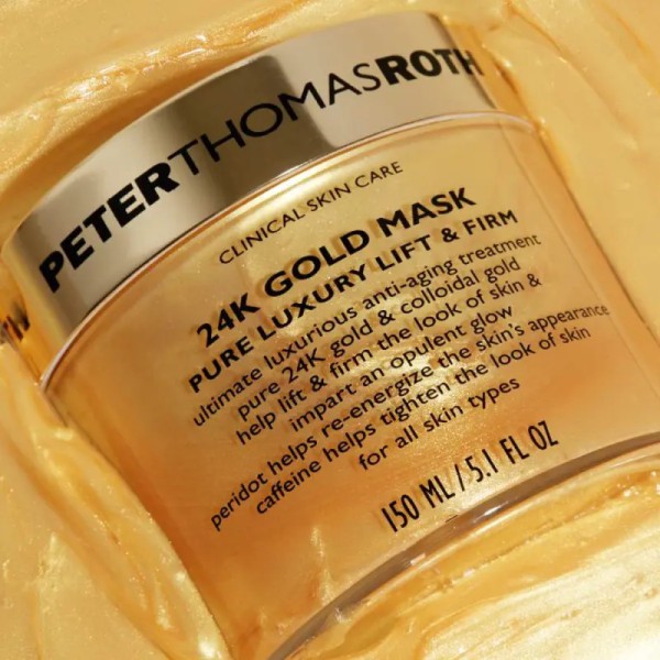 Peter Thomas Roth 24K Gold Mask Pure Luxury Lift and Firm Маска для обличчя з 24-каратним золотом для ліфтингу та зміцнення шкіри
