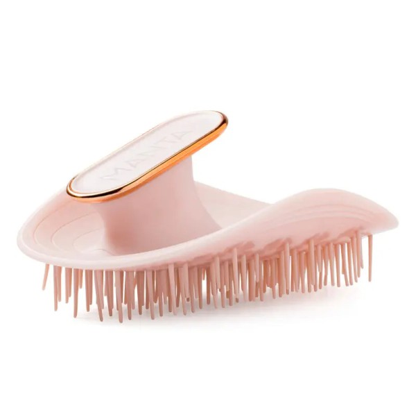 Manta Brush Pink/Rose Gold Щетка для волос розовая