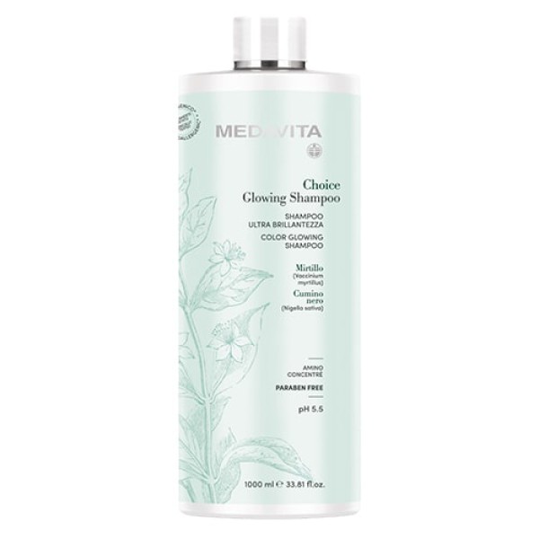 Medavita Choice Shampoo Color Glow  Шампунь живильний Сяйво кольору
