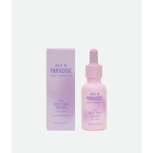 Капли для автозагара лица и тела в оттенке Dark Face and Body Self-Tanning Drops Dark