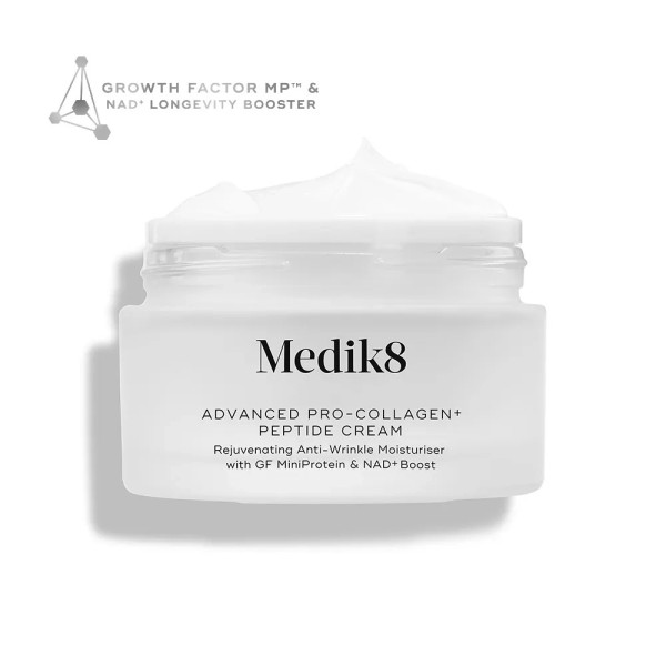 Advanced Pro-Collagen+ Peptide Cream Омолоджувальний зволожувальний крем від зморшок із фактором росту MiniProtein™ та бустером довголіття NAD+