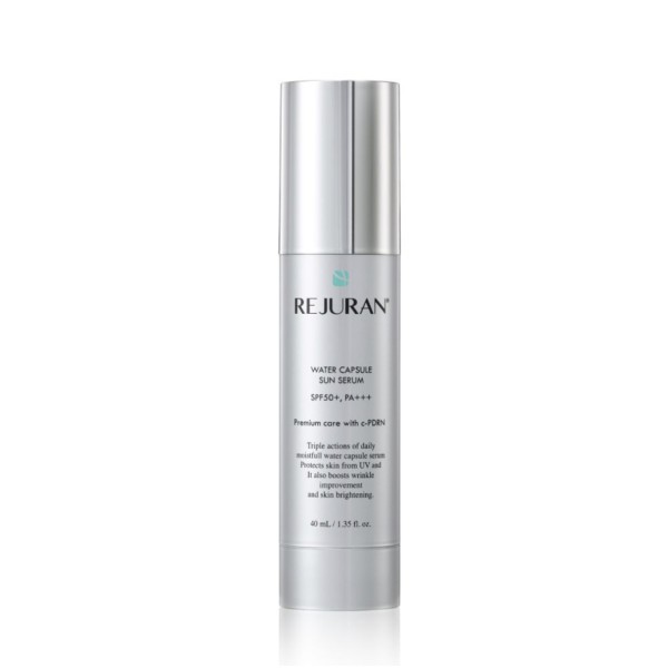 Rejuran Water Capsule Sun Serum SPF 50+ PA+++ - Сонцезахисна сироватка із гідрокапсулами
