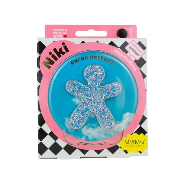 Ароматизатор в авто Mr&Mrs NIKI FASHION Portofino - Glitter-Turquoise