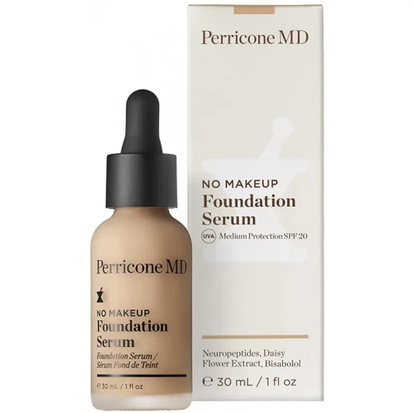 Perricone MD No Makeup Foundation Serum Broad Spectrum SPF 20 - Тональна сироватка