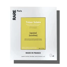 Rare Paris Box of 5 Trésor Solaire Soothing Face Mask Набор из Пяти Успокаивающих Масок для Лица с Витамином Е и Экстрактом Арники