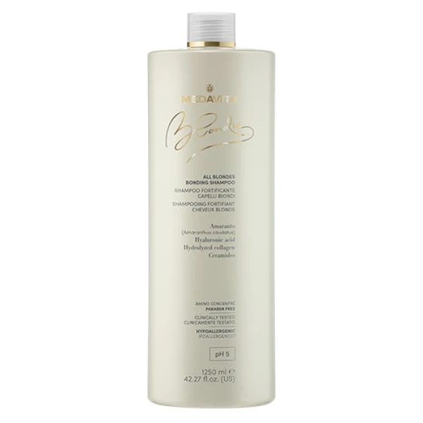 All Blondes Bonding Shampoo Зміцнювальний Шампунь для Всіх Відтінків Блонду Medavita