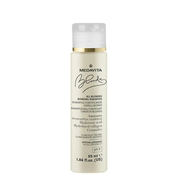 All Blondes Bonding Shampoo Зміцнювальний Шампунь для Всіх Відтінків Блонду Medavita