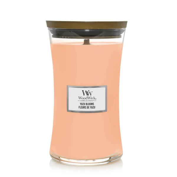 Ароматическая Cвеча с Нежными Нотами Woodwick Large Trilogy Blooming Orchard