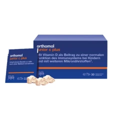 Orthomol Junior C Plus (жувальні машинки зі смаком лісових ягід)