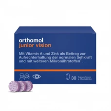 Orthomol Junior Vision (жувальні таблетки зі смаком чорниці-персику)