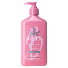 Hempz Sweet Jasmine and Rose Herbal Body - Молочко для тела Жасмин-Роза с коллагеном