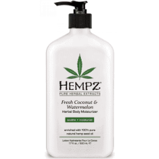Hempz Fresh Coconut & Watermelon Herbal Body Moisturizer - Глубокоувлажняющий лосьон для тела