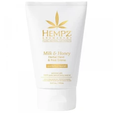 Hempz Milk & Honey Herbal Hand & Foot Cream - Питательный крем для рук и стоп с ароматом молока и мёда