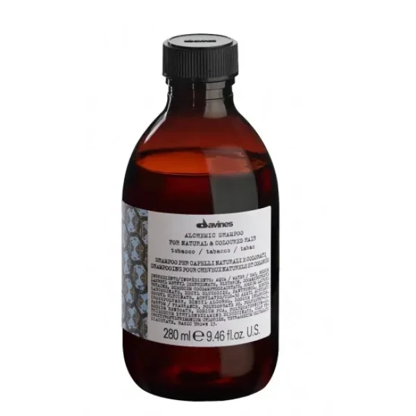 Табачный Шампунь Davines Alchemic Shampoo Tobacco