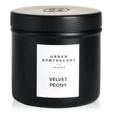 Ароматическая свеча с древесно-цветочным ароматом Urban apothecary Velvet peony