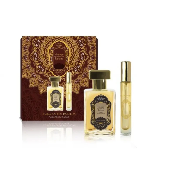 La Sultane de Saba Epices Ayurvedic Amber Vanilla Patchouli Coffret eau de Parfum Парфюмерная вода и флакон для парфюма