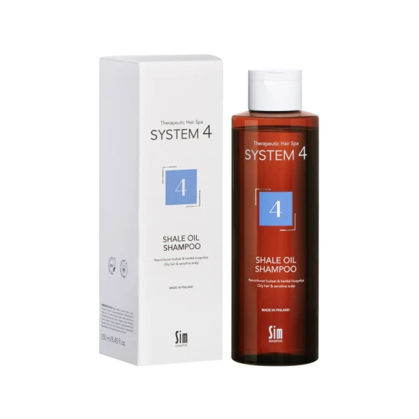 Sim Sensitive System4 4 Shale Oil Shampoo Шампунь для жирної і чутливої шкіри голови