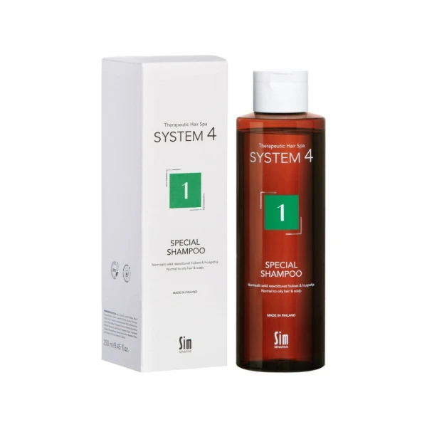 Sim Sensitive System4 1 Special Shampoo Шампунь для нормальної і схильної до жирності шкіри голови