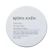 Віск сильної фіксації з матовим фінішем Bjorn Axen Matt Wax Strong Hold 80 мл