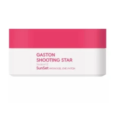 Розовые гидрогелевые патчи для глаз Shooting Star Season2 Aurora Pink eye patch Gaston 60 шт