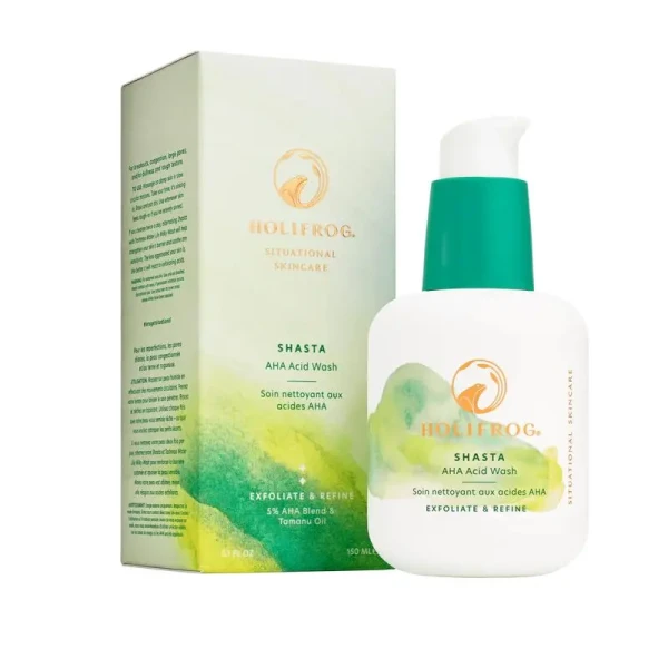 HoliFrog Shasta AHA Refining Acid Wash Средство для очищения с AHA-кислотами 50 ml