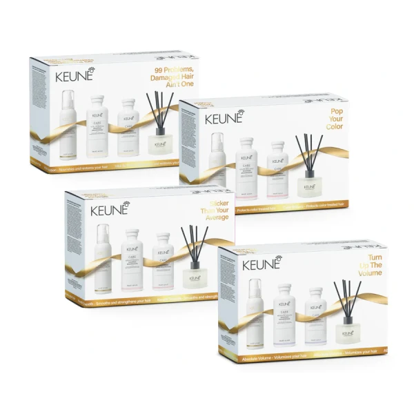 Праздничный набор «Кератиновое выпрямление» Keune Holiday Gift Boxes Large — Keratin Smooth