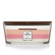 Ароматическая свеча с нежными нотами Woodwick Trilogy Blooming Orchard