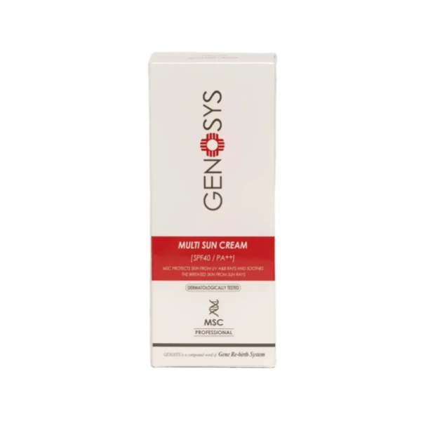 Крем сонцезахисний Multi Sun Cream SPF40 Genosys