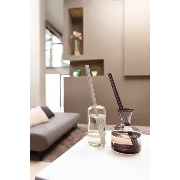 Скляний флакон для дифузора з паличками білий Millefiori Milano 350 мл
