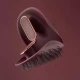 Manta Brush Burgundy/Rose Gold Щітка для волосся бургундія
