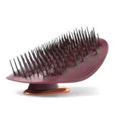 Manta Brush Burgundy/Rose Gold Щітка для волосся бургундія