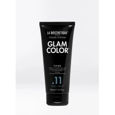 La Biosthetique Glam Color Toner Steel Gray.11 Бальзам для натуральных седых волос с антижелтым эффектом