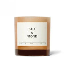 Salt & Stone Candle Saffron & Cedar Соєва свічка з ароматом шафрану та кедру