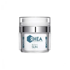 Rhea Cosmetics Revisun Восстанавливающий крем для лица до и после солнца