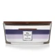 Ароматична свічка з тришаровим ароматом Woodwick Medium Evening Luxe Trilogy