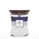 Ароматична свічка з тришаровим ароматом Woodwick Medium Evening Luxe Trilogy