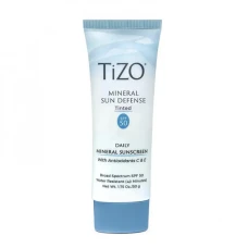 Tizo Mineral Sun Defense SPF 50 Мінеральний сонцезахисний крем з відтінком