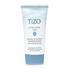 Tizo Ultra zinc body & face tinted SPF 40 Мінеральний сонцезахисний крем для обличчя та тіла тонуючий