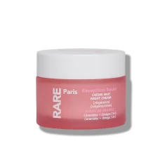 Rare Paris Exception Rosée Night Cream 50ml - Відновлювальний нічний крем для обличчя з церамідами, Омега 3 та 6